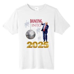 New Year Trump Dancing 2025 Maga Funny Party Countdown Tall Fusion ChromaSoft Performance T-Shirt