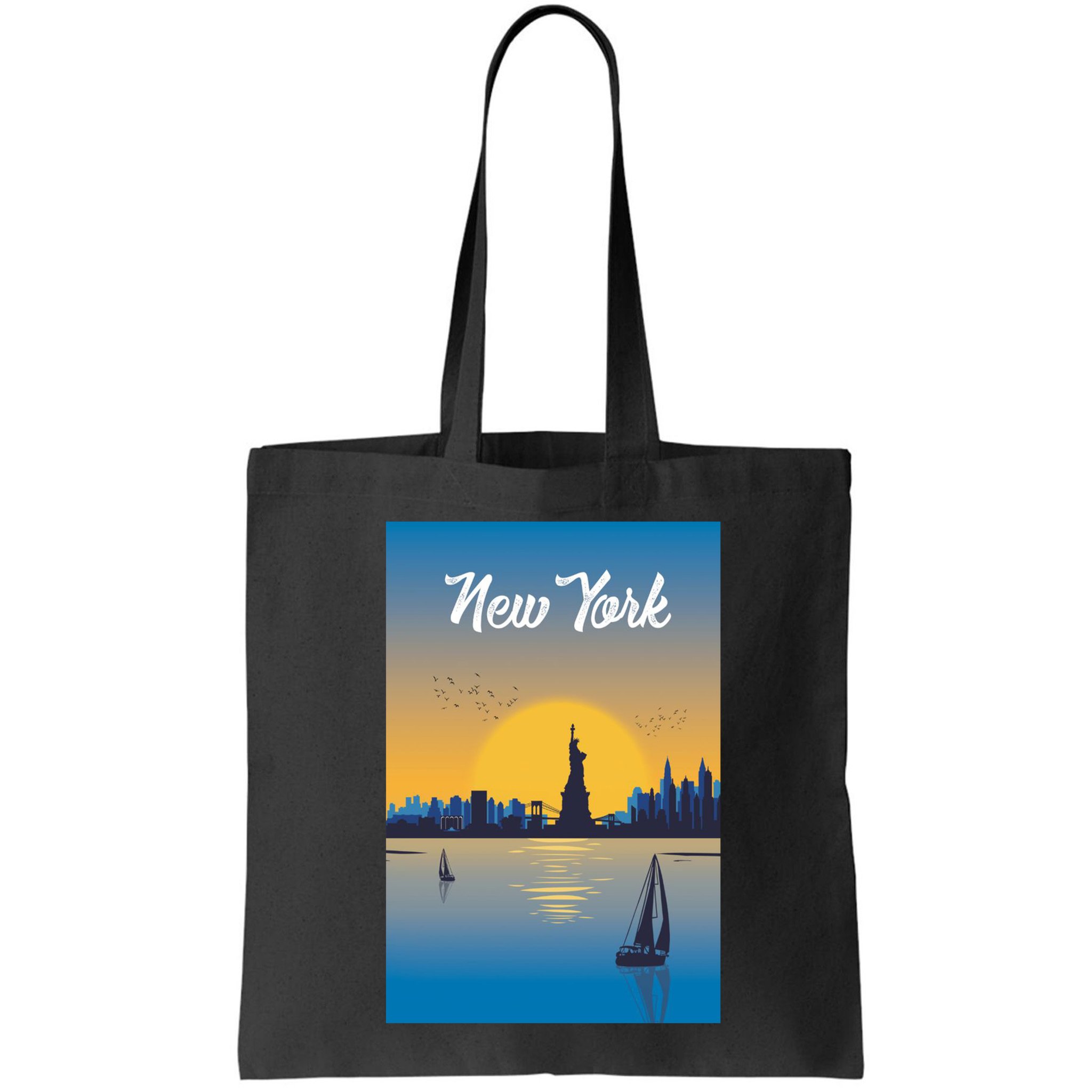 New York Travel Poster Bag