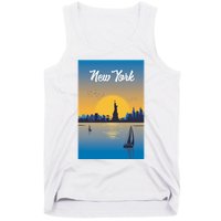 New York Travel Poster Tank Top
