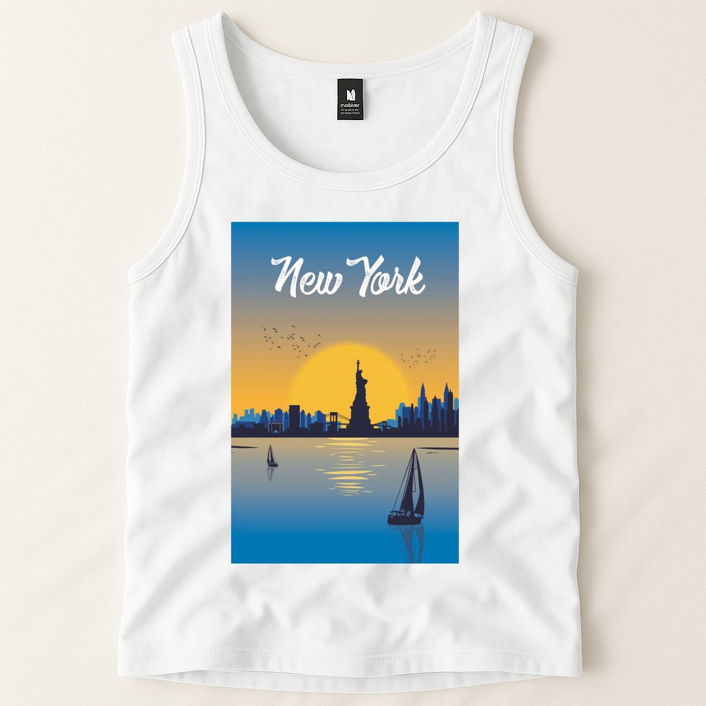 New York Travel Poster Tank Top