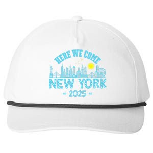 New York Trip 2025 Here We Come Matching Family Vacation Snapback Five-Panel Rope Hat