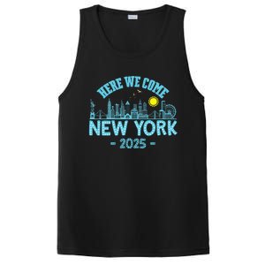 New York Trip 2025 Here We Come Matching Family Vacation PosiCharge Competitor Tank