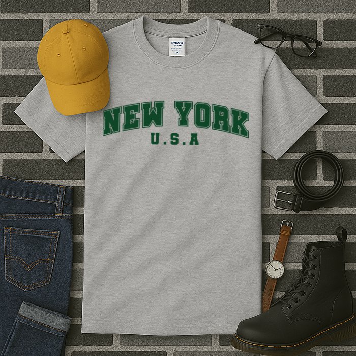 New York USA Tall T-Shirt