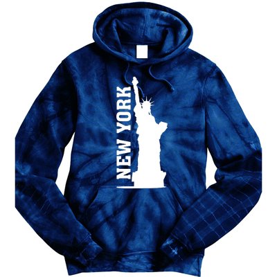 New York Usa Statue Of Liberty Tie Dye Hoodie