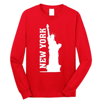 New York Usa Statue Of Liberty Long Sleeve Shirt