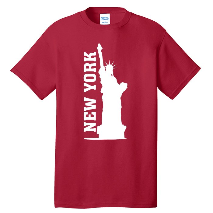 New York Usa Statue Of Liberty Tall T-Shirt