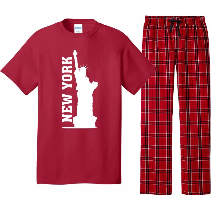 New York Usa Statue Of Liberty Pajama Set