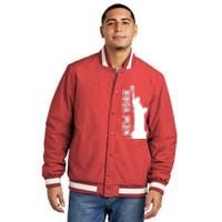 New York Usa Statue Of Liberty Insulated Varsity Jacket