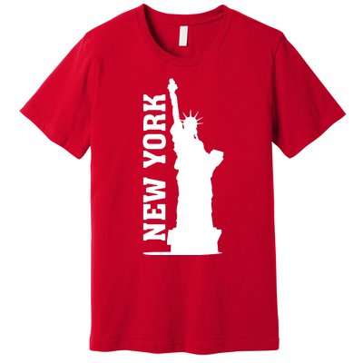 New York Usa Statue Of Liberty Premium T-Shirt