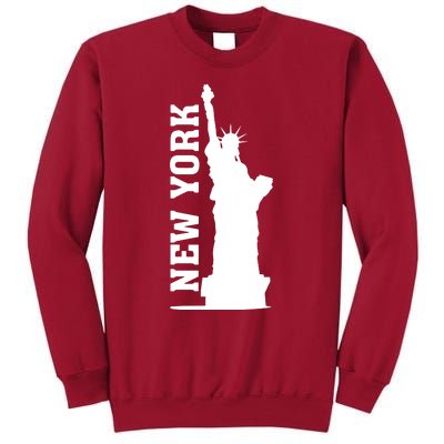 New York Usa Statue Of Liberty Tall Sweatshirt