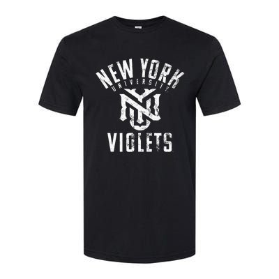 New York University NYU Violets Large Softstyle CVC T-Shirt