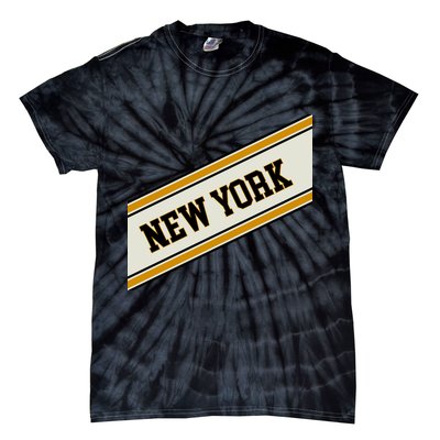 New York Varsity Logo Tie-Dye T-Shirt