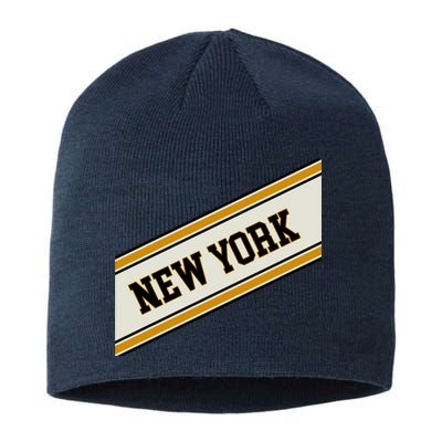 New York Varsity Logo Sustainable Beanie