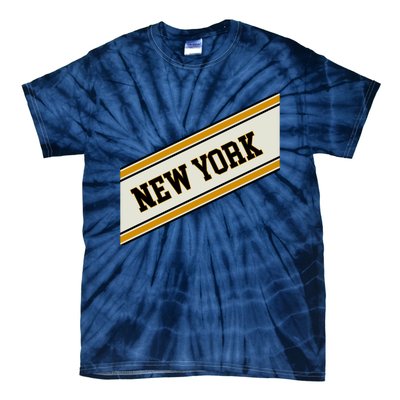 New York Varsity Logo Tie-Dye T-Shirt