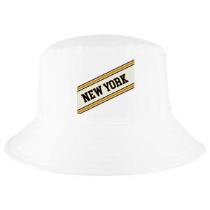 New York Varsity Logo Cool Comfort Performance Bucket Hat