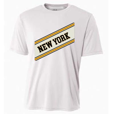 New York Varsity Logo Cooling Performance Crew T-Shirt