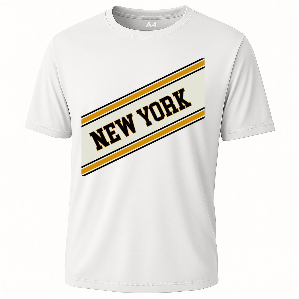 New York Varsity Logo Cooling Performance Crew T-Shirt
