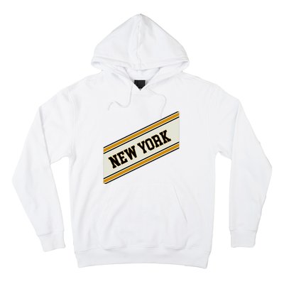 New York Varsity Logo Hoodie