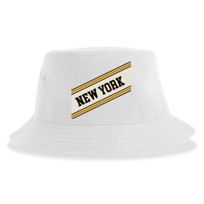 New York Varsity Logo Sustainable Bucket Hat