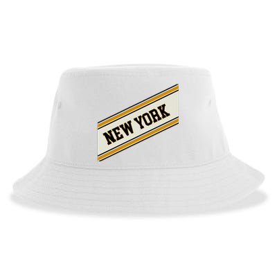 New York Varsity Logo Sustainable Bucket Hat