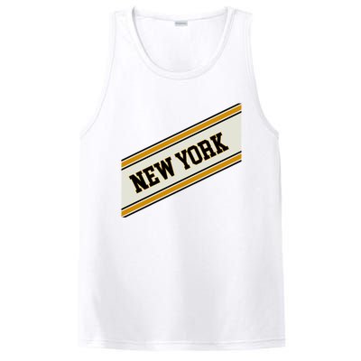 New York Varsity Logo PosiCharge Competitor Tank