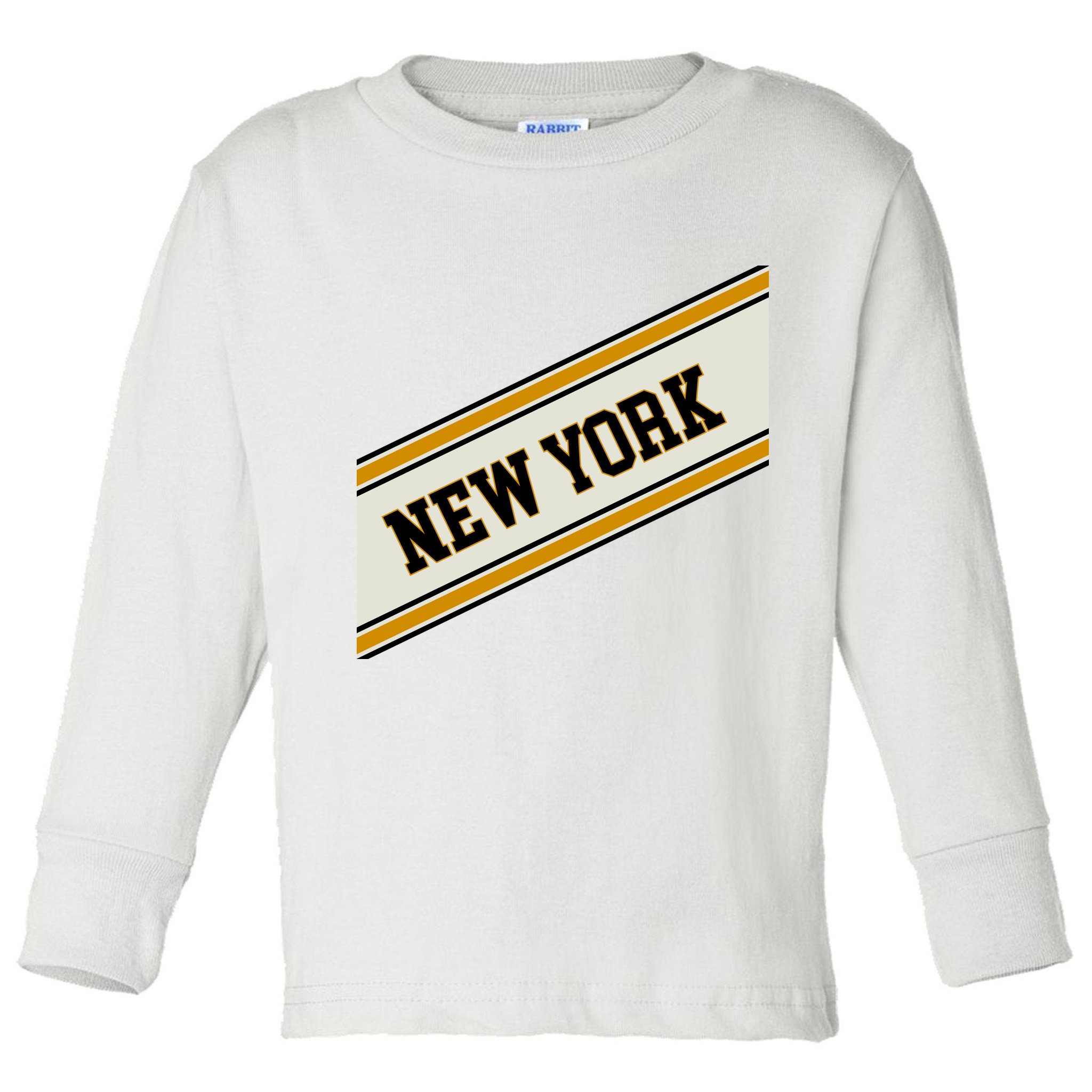 New York Varsity Logo Toddler Long Sleeve Shirt