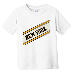 New York Varsity Logo Toddler T-Shirt