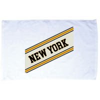 New York Varsity Logo Microfiber Hand Towel