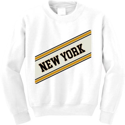 New York Varsity Logo Kids Sweatshirt