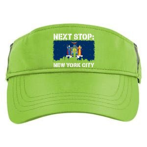 New York Vacation Trip Next Stop Nyc Usa Vacay Vibes Great Gift Adult Drive Performance Visor