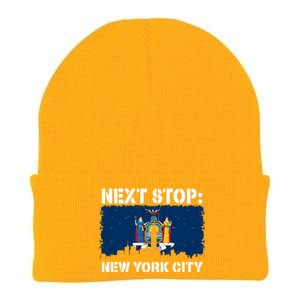 New York Vacation Trip Next Stop Nyc Usa Vacay Vibes Great Gift Knit Cap Winter Beanie