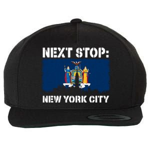 New York Vacation Trip Next Stop Nyc Usa Vacay Vibes Great Gift Wool Snapback Cap