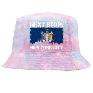 New York Vacation Trip Next Stop Nyc Usa Vacay Vibes Great Gift Tie-Dyed Bucket Hat