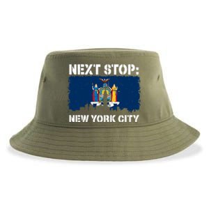 New York Vacation Trip Next Stop Nyc Usa Vacay Vibes Great Gift Sustainable Bucket Hat