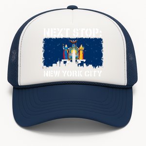 New York Vacation Trip Next Stop Nyc Usa Vacay Vibes Great Gift Trucker Hat