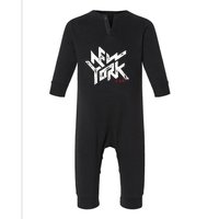 New York Vintage Urban Infant Fleece One Piece