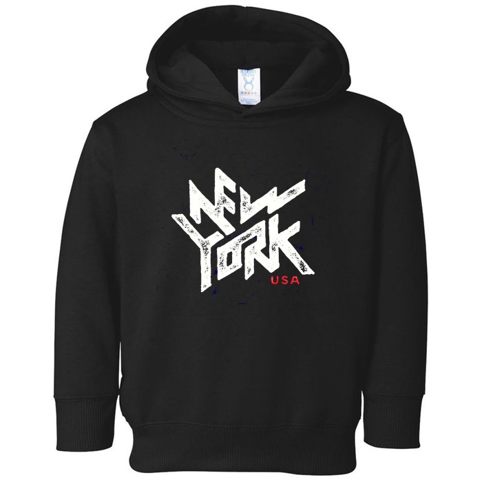 New York Vintage Urban Toddler Hoodie