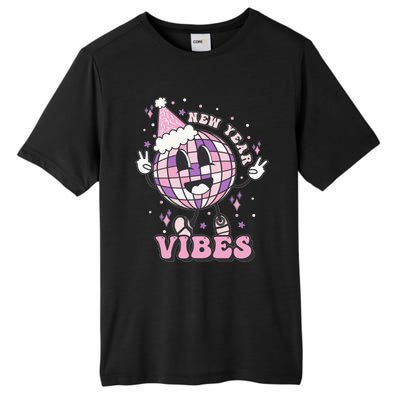 New Year Vibes The Pink New Years Ball Drops At 12:00 Am Gift Tall Fusion ChromaSoft Performance T-Shirt