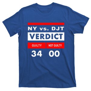 New York Versus Donald Trump Guilty 34 Counts T-Shirt