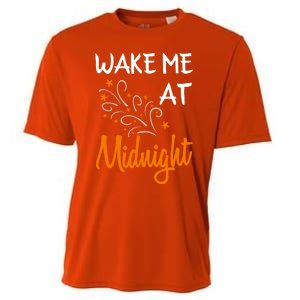 New Year Wake Me At Midnight 31st Night Happy New Years Eve Meaningful Gift Cooling Performance Crew T-Shirt