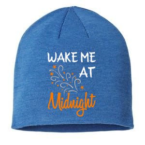 New Year Wake Me At Midnight 31st Night Happy New Years Eve Meaningful Gift Sustainable Beanie