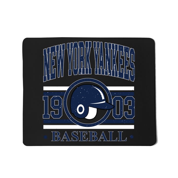 New York Yankee 1903 Baseball Team Supporter Mousepad