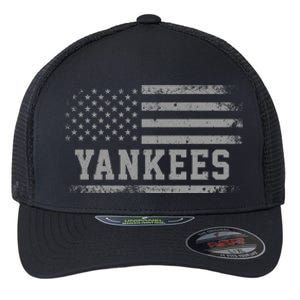 Yankees Usa Flag Flexfit Unipanel Trucker Cap