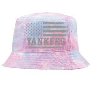 Yankees Usa Flag Tie-Dyed Bucket Hat