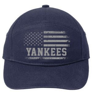 Yankees Usa Flag 7-Panel Snapback Hat