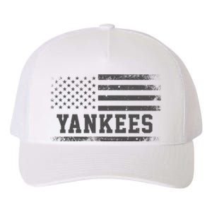 Yankees Usa Flag Yupoong Adult 5-Panel Trucker Hat