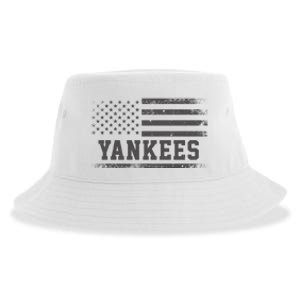 Yankees Usa Flag Sustainable Bucket Hat