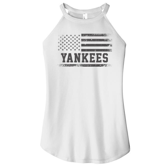 Yankees Usa Flag Women's Perfect Tri Rocker Tank