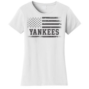 Yankees Usa Flag Women's T-Shirt