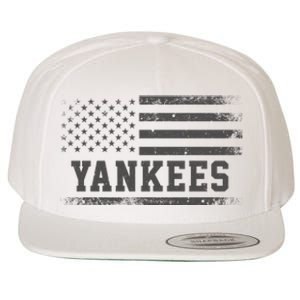 Yankees Usa Flag Wool Snapback Cap